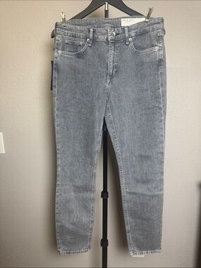 rag & bone Gray Ankle Skinny Jeans